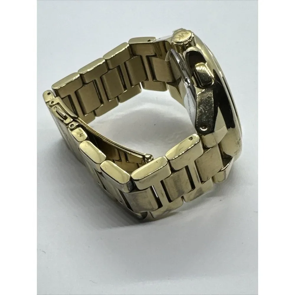 Michael Kors Camille MK5635 Women Gold Stainless Steel Dial Quartz Watch JNA762